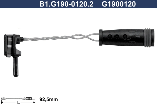 Сигнализатор износ тормозных колодок GALFER B1.G190-0120.2
