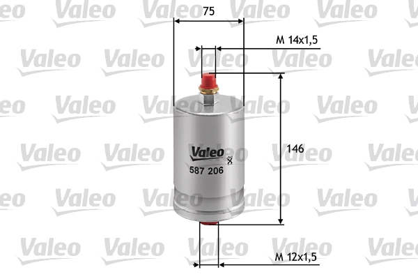 Топливный фильтр VALEO 587206