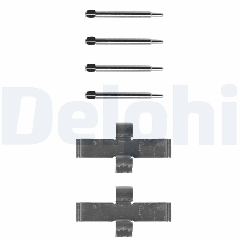 Комплектующие колодки дискового тормоза DELPHI LX0013