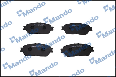 Комплект тормозных колодок дисковый тормоз MANDO MPT45