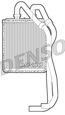 Теплообменник отопление салона DENSO DRR12021