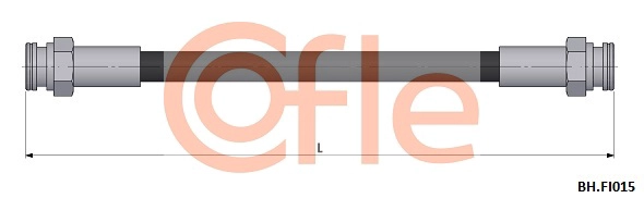 Тормозной шланг COFLE 92.BH.FI015
