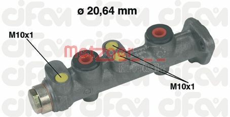 Главный тормозной цилиндр cifam METZGER 202-066