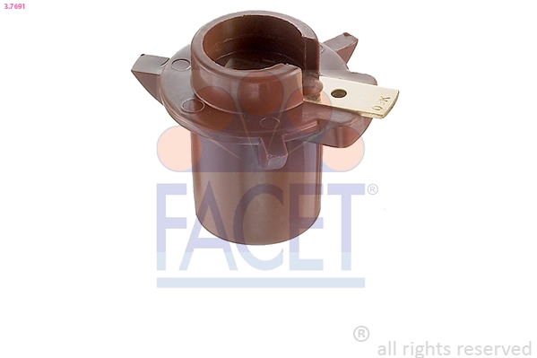 Бегунок распределителя зажигани made in italy - oe equivalent FACET 3.7691
