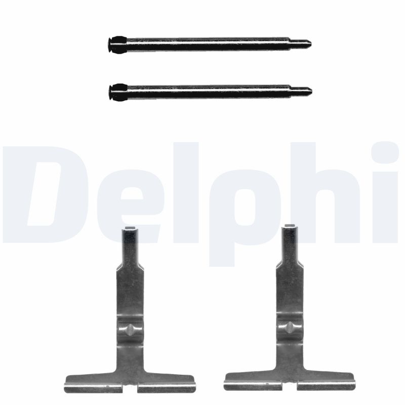 Комплектующие колодки дискового тормоза DELPHI LX0382