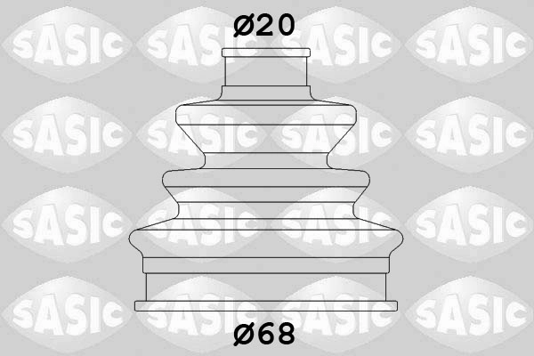 Комплект пыльника приводной вал SASIC 9004687