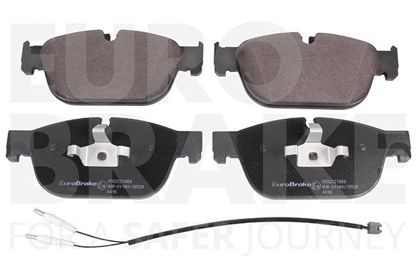Комплект тормозных колодок дисковый тормоз EUROBRAKE 5502221969