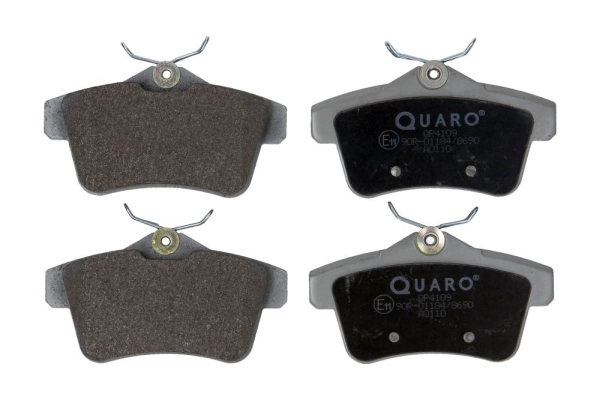 Комплект тормозных колодок дисковый тормоз QUARO QP4109