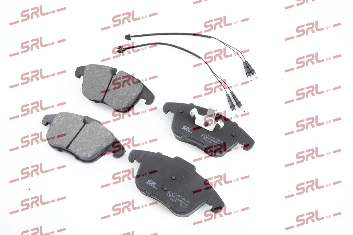 Комплект тормозных колодок дисковый тормоз SRLINE S70-0649