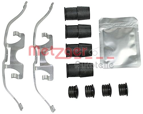 Комплектующие колодки дискового тормоза greenparts METZGER 109-1849