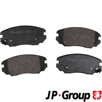 Комплект тормозных колодок дисковый тормоз jp group JP GROUP 1263603810
