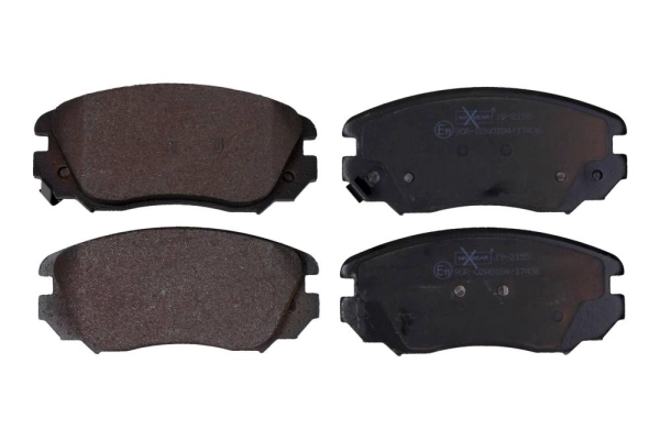 Комплект тормозных колодок дисковый тормоз MAXGEAR 19-2155