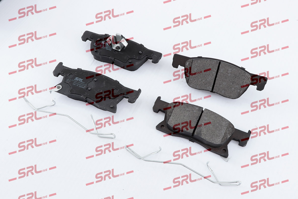 Комплект тормозных колодок дисковый тормоз SRLINE S70-0946