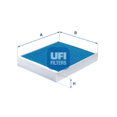 Фильтр воздух во внутренном пространстве argentium UFI 34.178.00