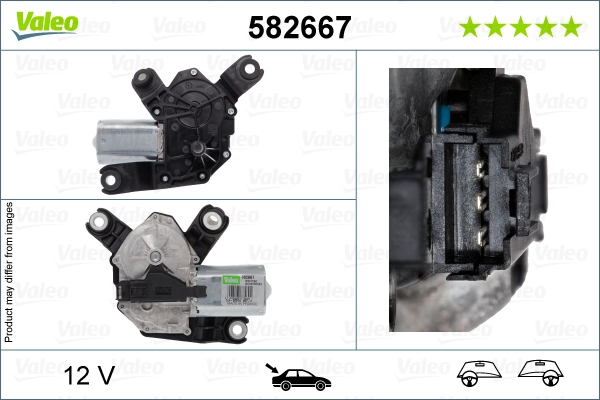 Двигатель стеклоочистителя original part VALEO 582667