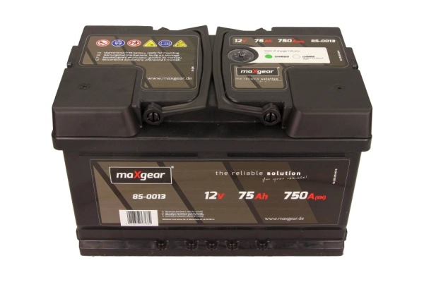 Стартерная аккумуляторная батарея MAXGEAR 85-0013
