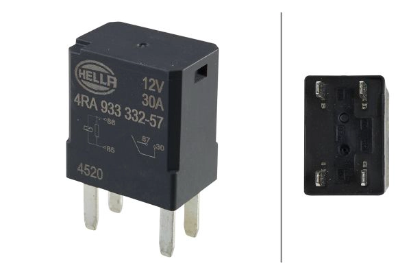 Реле рабочий ток HELLA/BEHR/PAGID 4RA 933 332-571