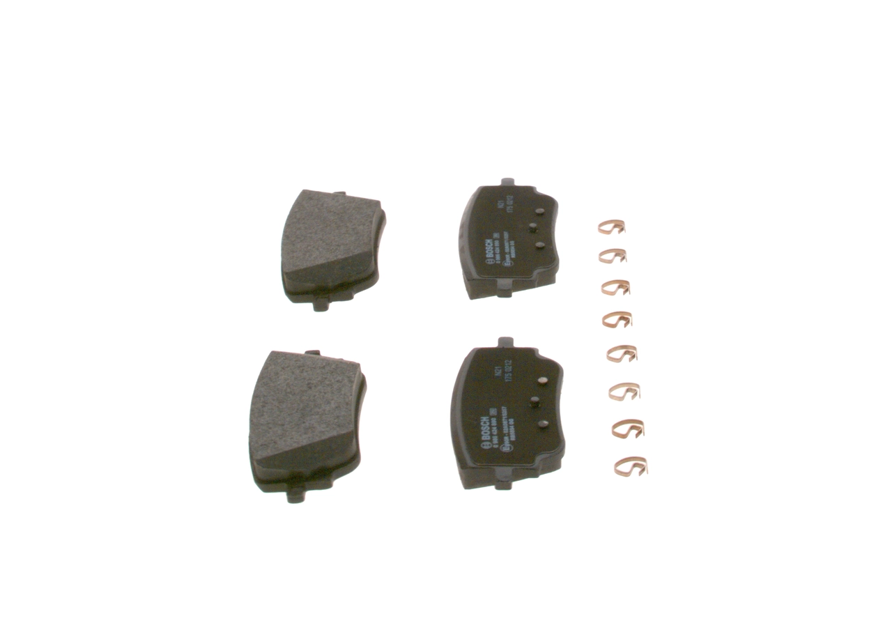 Комплект тормозных колодок дисковый тормоз BOSCH 0 986 424 890