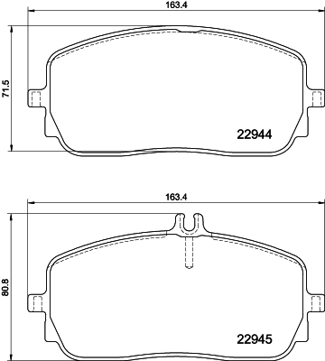 Комплект тормозных колодок дисковый тормоз HELLA/BEHR/PAGID 8DB 355 039-011
