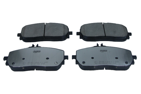 Комплект тормозных колодок дисковый тормоз quaro silver ceramic QUARO QP0158C