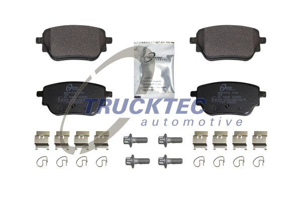 Комплект тормозных колодок дисковый тормоз TRUCKTEC AUTOMOTIVE 02.35.626