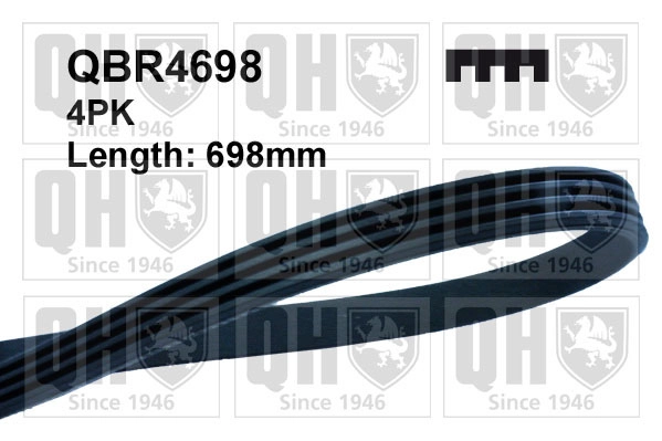 Поликлиновой ремень QUINTON HAZELL QBR4698