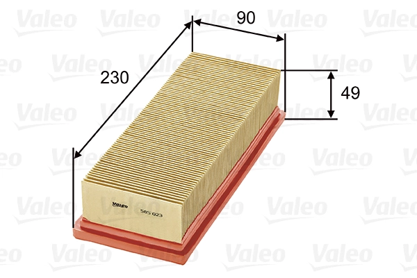 Воздушный фильтр VALEO 585023