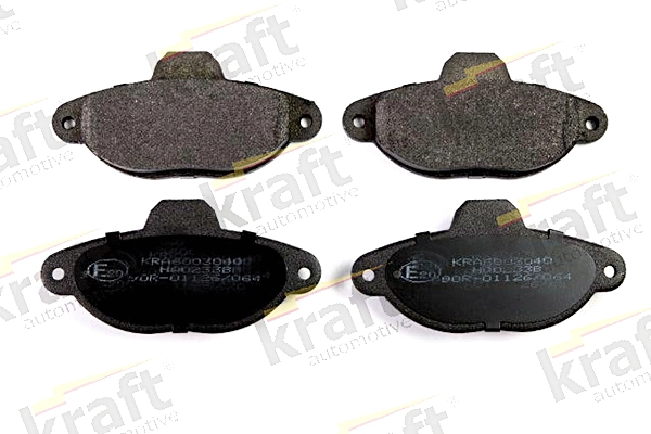 Комплект тормозных колодок дисковый тормоз KRAFT AUTOMOTIVE 6003040