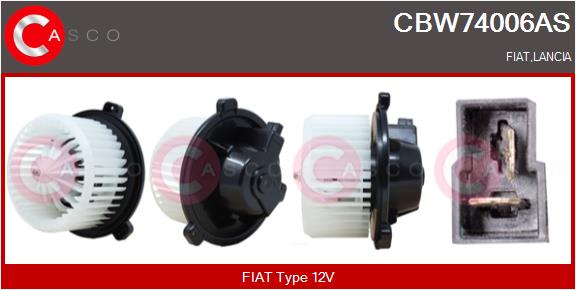 Вентилятор салона brand new hq CASCO CBW74006AS