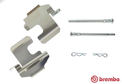 Комплектующие колодки дискового тормоза prime line BREMBO A 02 244