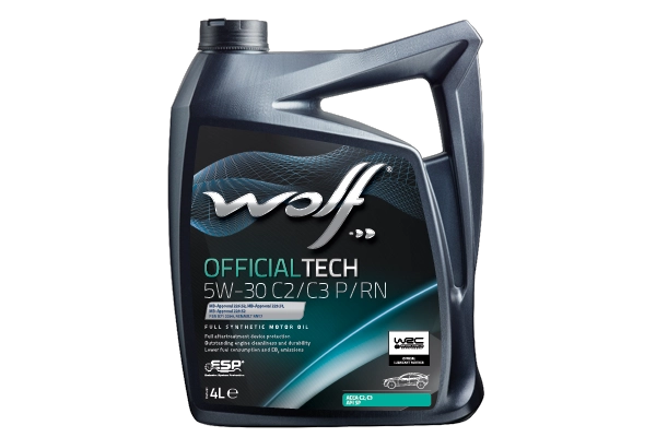 Моторное масло wolf officialtech 5w-30 c2/c3 p/rn WOLF 1052549