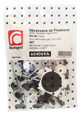 Комплект клип кузов RESTAGRAF 604009A