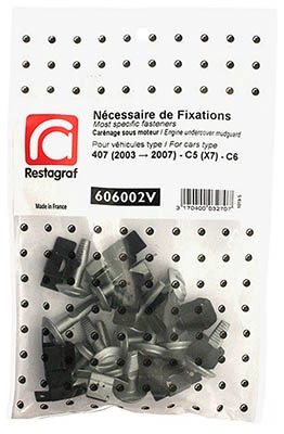 Комплект клип кузов RESTAGRAF 606002V