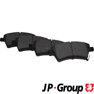 Комплект тормозных колодок дисковый тормоз jp group