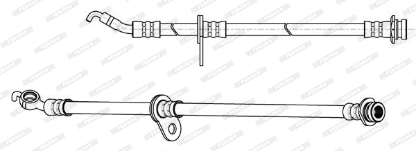 Тормозной шланг FERODO FHY2693