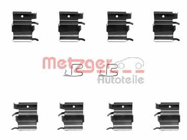 Комплектующие колодки дискового тормоза METZGER 109-1244