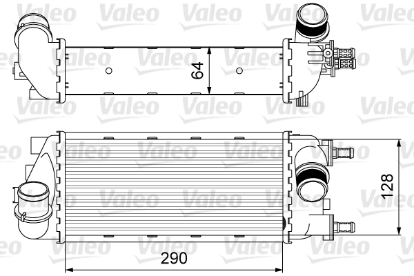 Интеркулер VALEO 818585