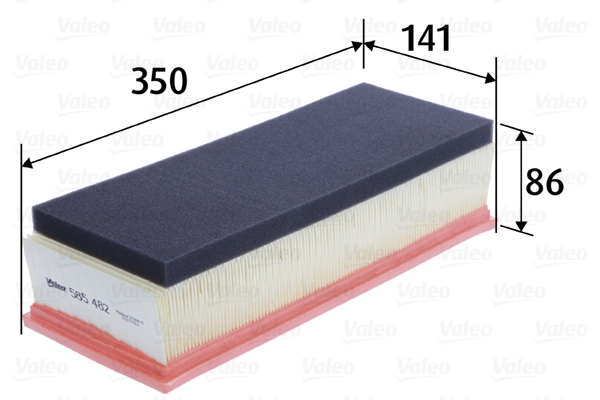 Воздушный фильтр VALEO 585482