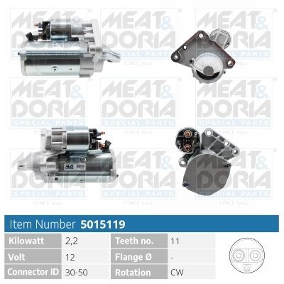 Стартер MEAT & DORIA 5015119