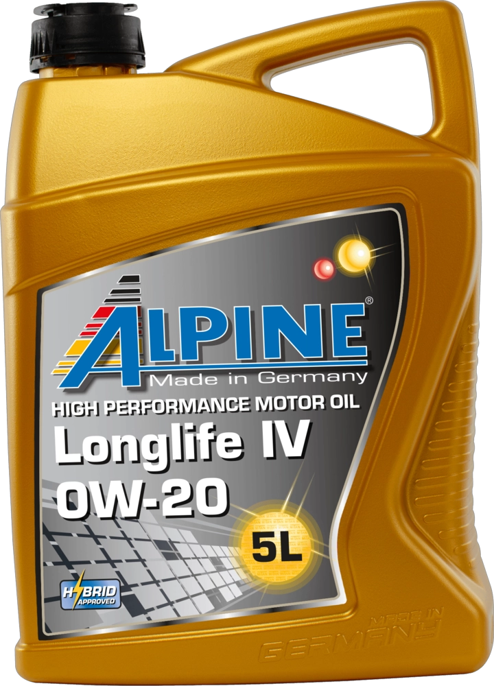 Моторное масло longlife iv 0w-20 ALPINE 0101462