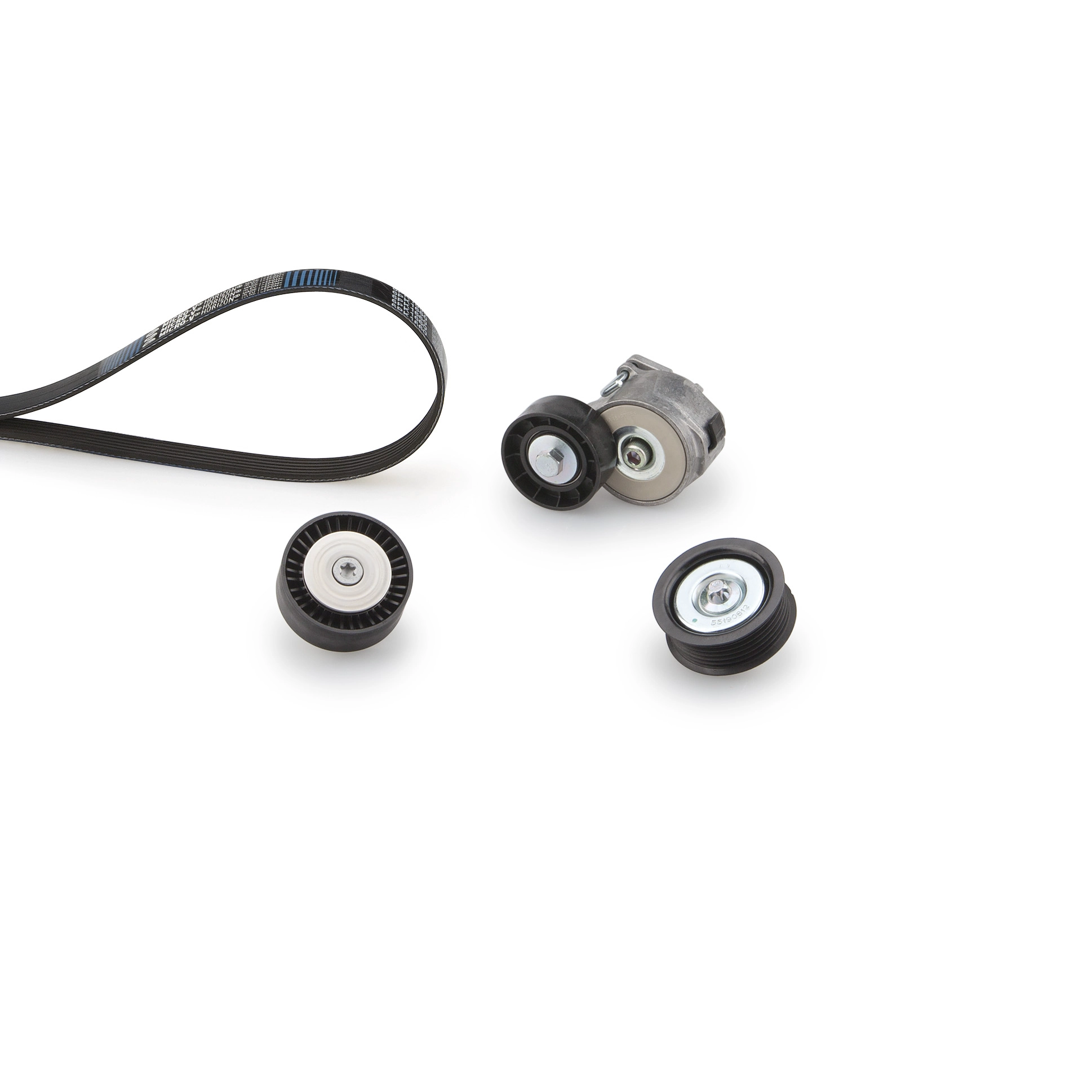 Поликлиновой ременный комплект micro-v kit GATES K026PK1390