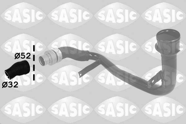 Трубка нагнетаемого воздуха SASIC 3330054