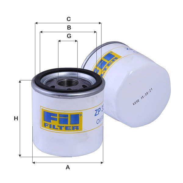 Масляный фильтр FIL FILTER ZP 3332