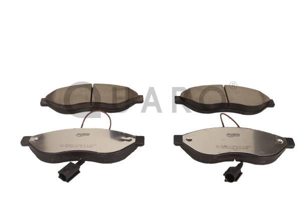 Комплект тормозных колодок дисковый тормоз quaro silver ceramic QUARO QP3600C