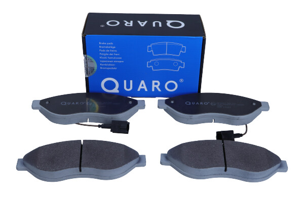Комплект тормозных колодок дисковый тормоз QUARO QP7603