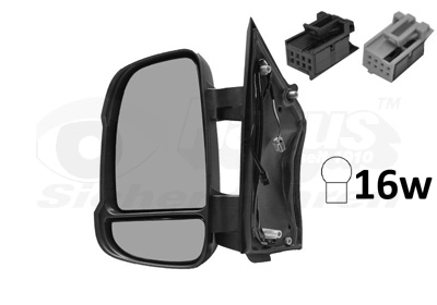 Наружное зеркало hagus VAN WEZEL 0983803