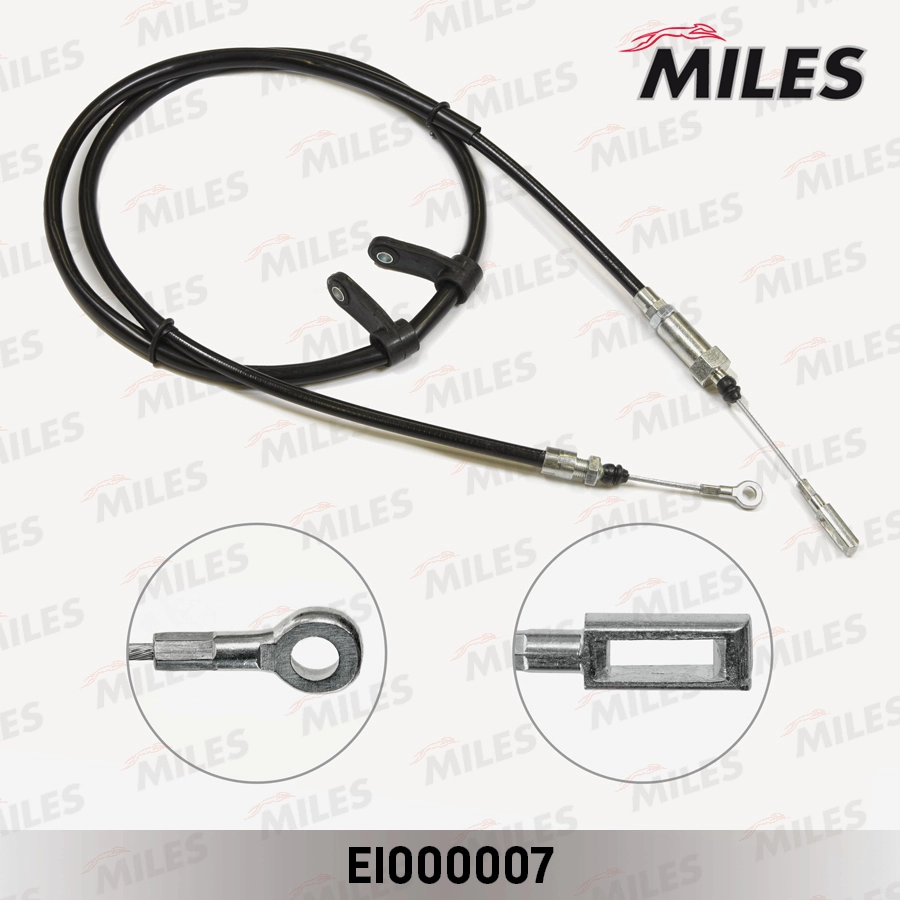 Тросик cтояночный тормоз MILES EI000007