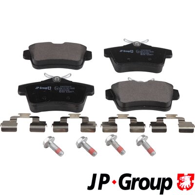 Комплект тормозных колодок дисковый тормоз jp group JP GROUP 3163700410