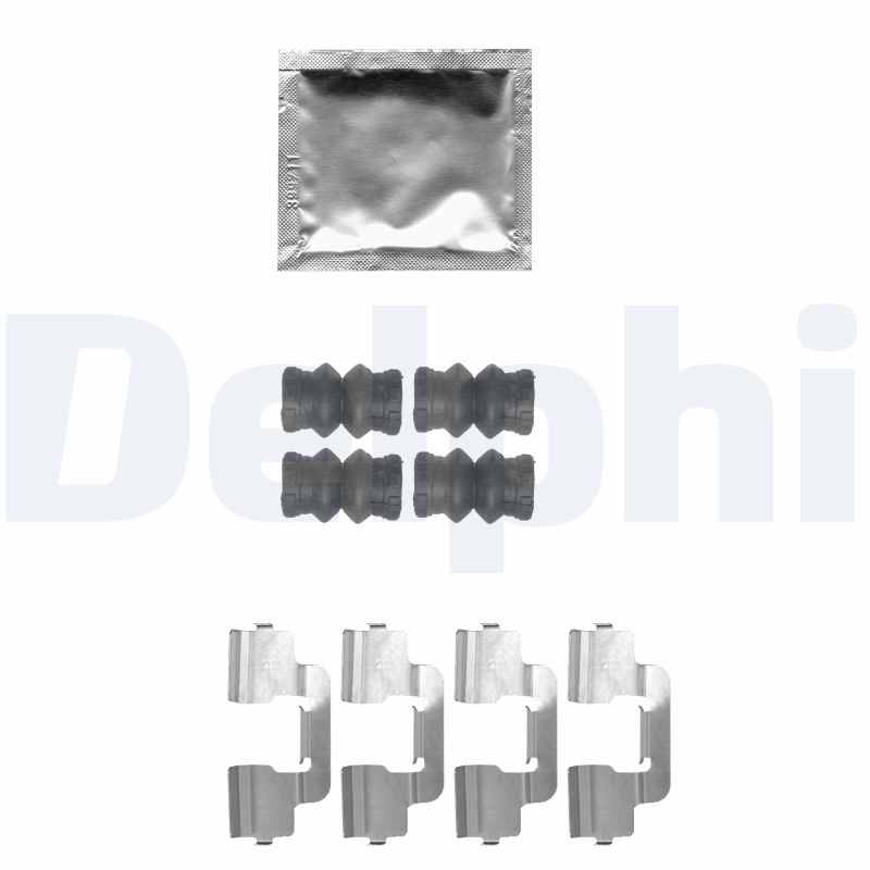 Комплектующие колодки дискового тормоза DELPHI LX0536