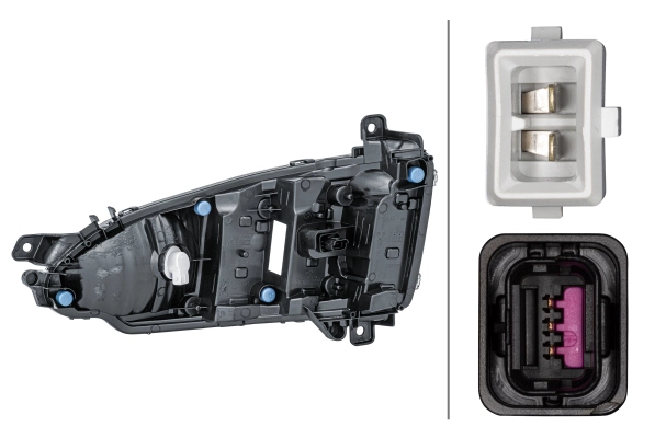 Фара дневного освещения HELLA/BEHR/PAGID 2PT 010 945-021
